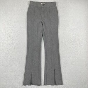 Maeve Anthropologie Pants Womens 4 Gray Flared Career‎ Workwear Casual Slacks